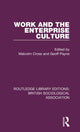 Book cover of: Work and the Enterprise Culture. By: Malcolm Cross