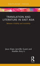 Book cover of: Translation and Literature in East Asia. By: Jieun Kiaer