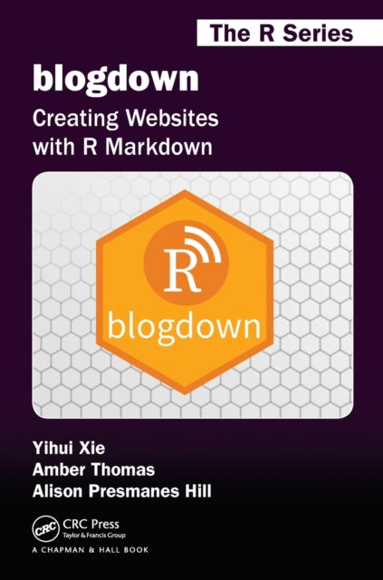 Book cover of: blogdown. By: Yihui Xie