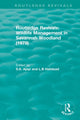 Book cover of: Routledge Revivals: Wildlife Management in Savannah Woodland (1979). By: S. S. Ajayi
