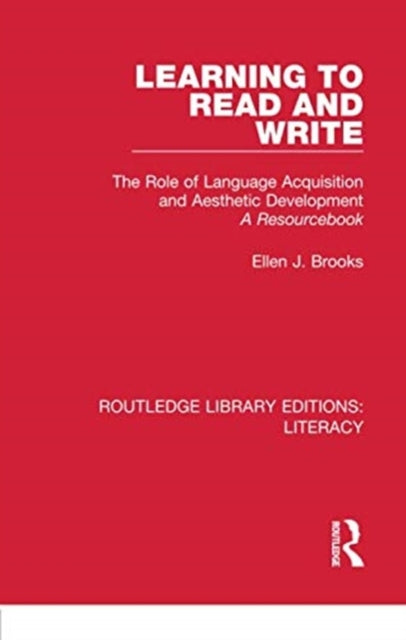 Book cover of: Learning to Read and Write. By: Ellen J. Brooks