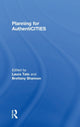 Book cover of: Planning for AuthentiCITIES. By: Laura Tate