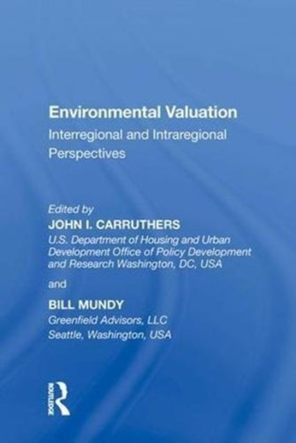 Book cover of: Environmental Valuation. By: Bill Mundy