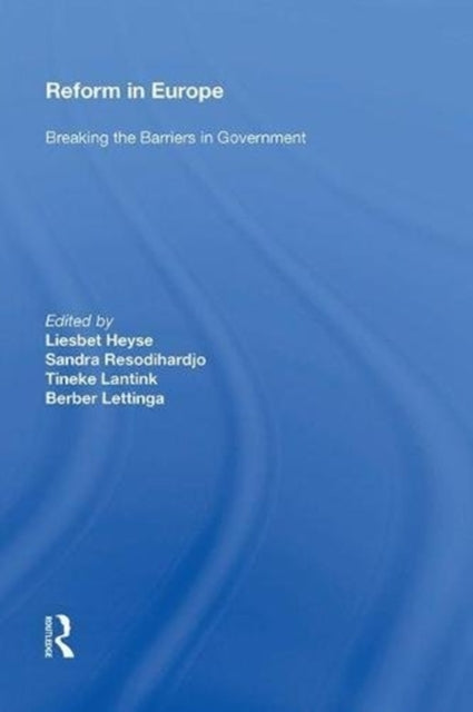 Book cover of: Reform in Europe. By: Sandra Resodihardjo