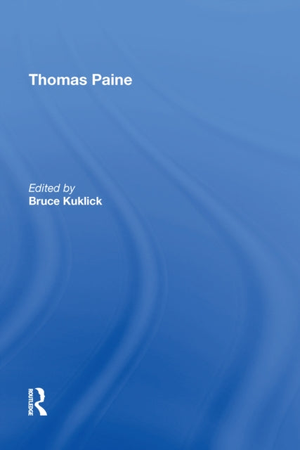 Book cover of: Thomas Paine. By: Bruce Kuklick