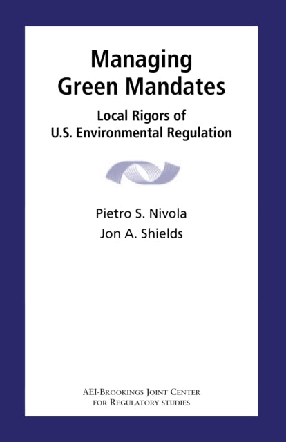 Book cover of: Managing Green Mandates. By: Pietro S. Nivola