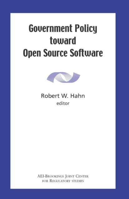 Book cover of: Government Policy toward Open Source Software