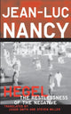 Book cover of: Hegel. By: Jean-Luc Nancy
