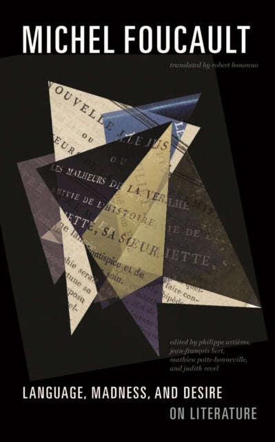Book cover of: Language, Madness, and Desire. By: Michel Foucault