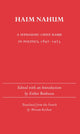 Book cover of: Haim Nahum
