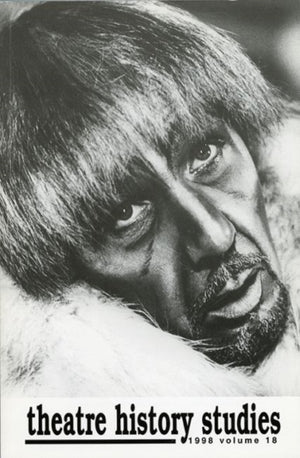 Theatre History Studies 1998