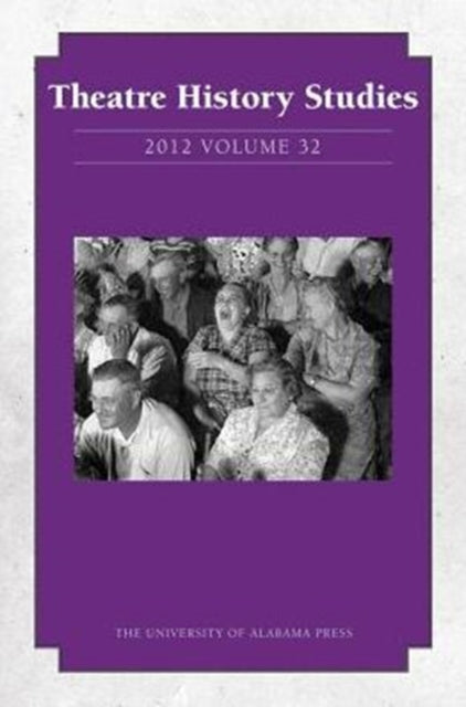 Book cover of: Theatre History Studies 2012