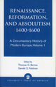 Book cover of: Renaissance, Reformation, and Absolutism 1400-1600. By: John Barnes