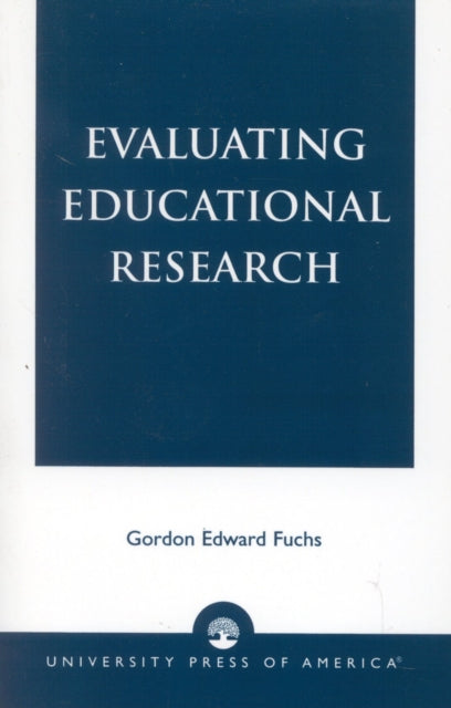 Book cover of: Evaluating Educational Research