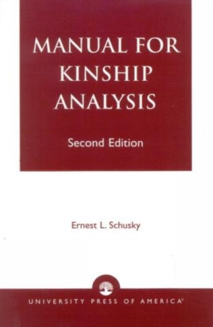 Manual for Kinship Analysis