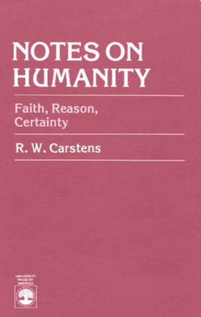 Book cover of: Notes on Humanity