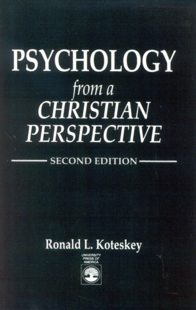 Book cover of: Psychology from a Christian Perspective