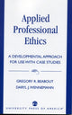 Book cover of: Applied Professional Ethics