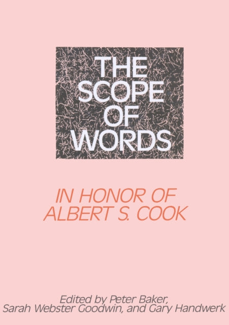 Book cover of: Scope of Words. By: Peter Baker