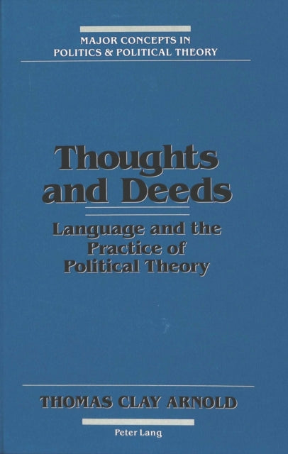 Book cover of: Thoughts and Deeds