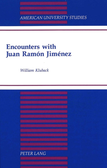 Book cover of: Encounters with Juan Ramon Jimenez