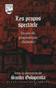 Book cover of: Propos Spectacle. By: Sanda Golopentia