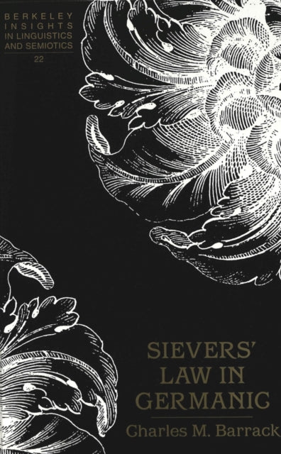 Book cover of: Sievers' Law in Germanic