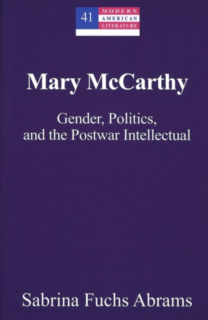 Book cover of: Mary McCarthy