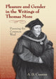 Book cover of: Pleasure and Gender in the Writings of Thomas More. By: A. D. Cousins