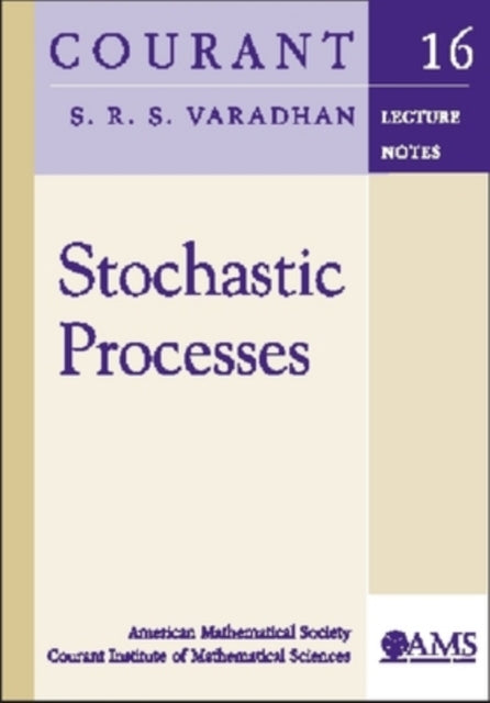 Book cover of: Stochastic Processes. By: S. R. S. Varadhan