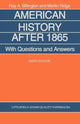 Book cover of: American History After 1865