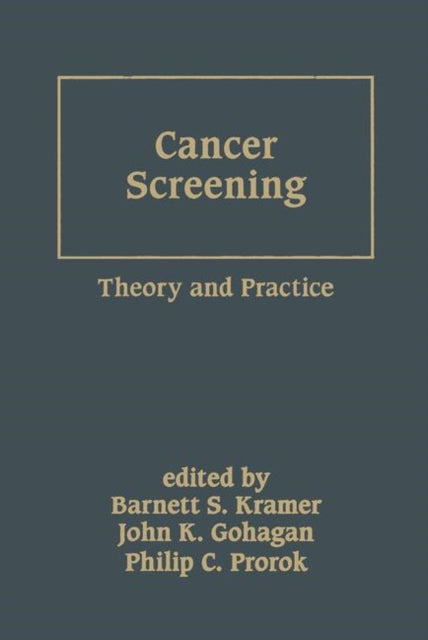 Book cover of: Cancer Screening