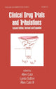 Book cover of: Clinical Drug Trials and Tribulations, Revised and Expanded. By: Cato
