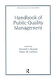 Book cover of: Handbook of Public Quality Management. By: Stupak/Leitner