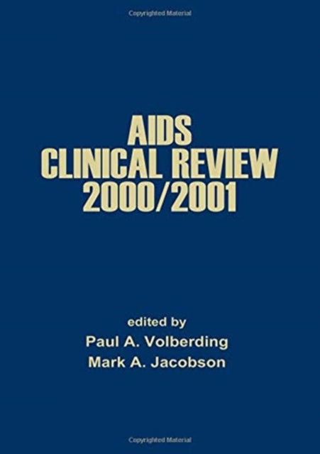 Book cover of: AIDS Clinical Review 2000/2001. By: Paul A. Volberding