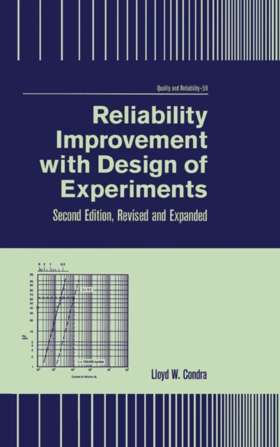 Book cover of: Reliability Improvement with Design of Experiment. By: Lloyd W. Condra
