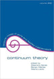 Book cover of: Continuum Theory