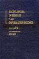 Book cover of: Encyclopedia of Library and Information Science. By: Allen Kent
