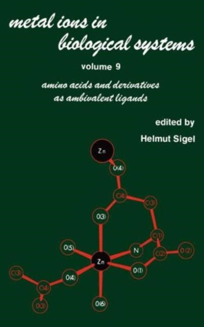 Book cover of: Metal Ions in Biological Systems. By: Helmut Sigel