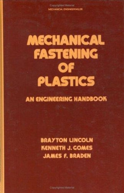 Book cover of: Mechanical Fastening of Plastics
