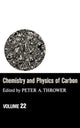 Book cover of: Chemistry & Physics of Carbon. By: Peter A. Thrower