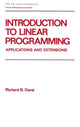 Book cover of: Introduction to Linear Programming