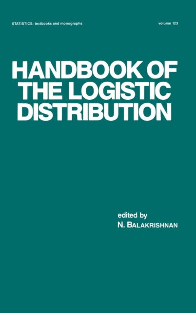 Book cover of: Handbook of the Logistic Distribution. By: Balakrishnan