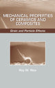 Book cover of: Mechanical Properties of Ceramics and Composites. By: Roy W. Rice