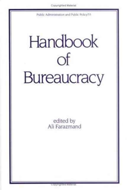 Book cover of: Handbook of Bureaucracy