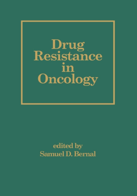 Book cover of: Drug Resistance in Oncology