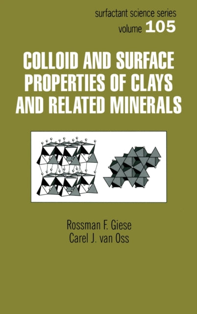 Book cover of: Colloid And Surface Properties Of Clays And Related Minerals. By: Rossman F. Giese