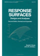 Book cover of: Response Surfaces: Designs and Analyses