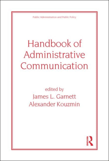 Book cover of: Handbook of Administrative Communication