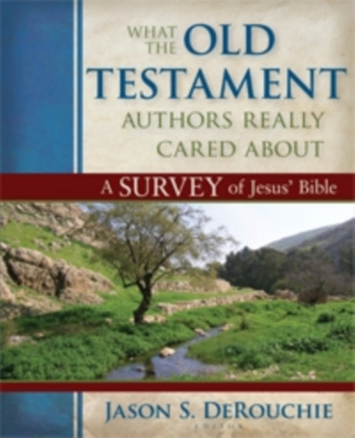 Book cover of: What the Old Testament Authors Really Cared Abou – A Survey of Jesus` Bible. By: Jason Shane DeRouchie
